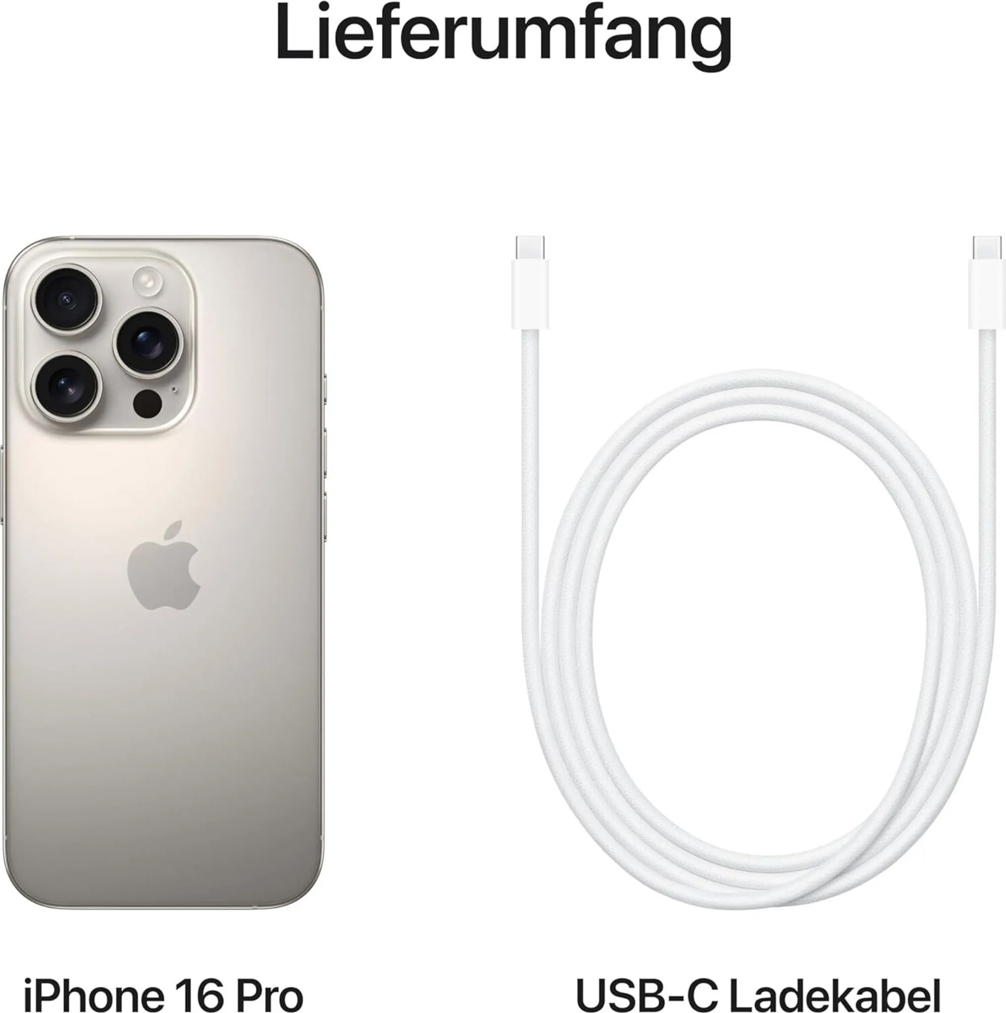 Apple iPhone 16 Pro 128GB Titan Natur