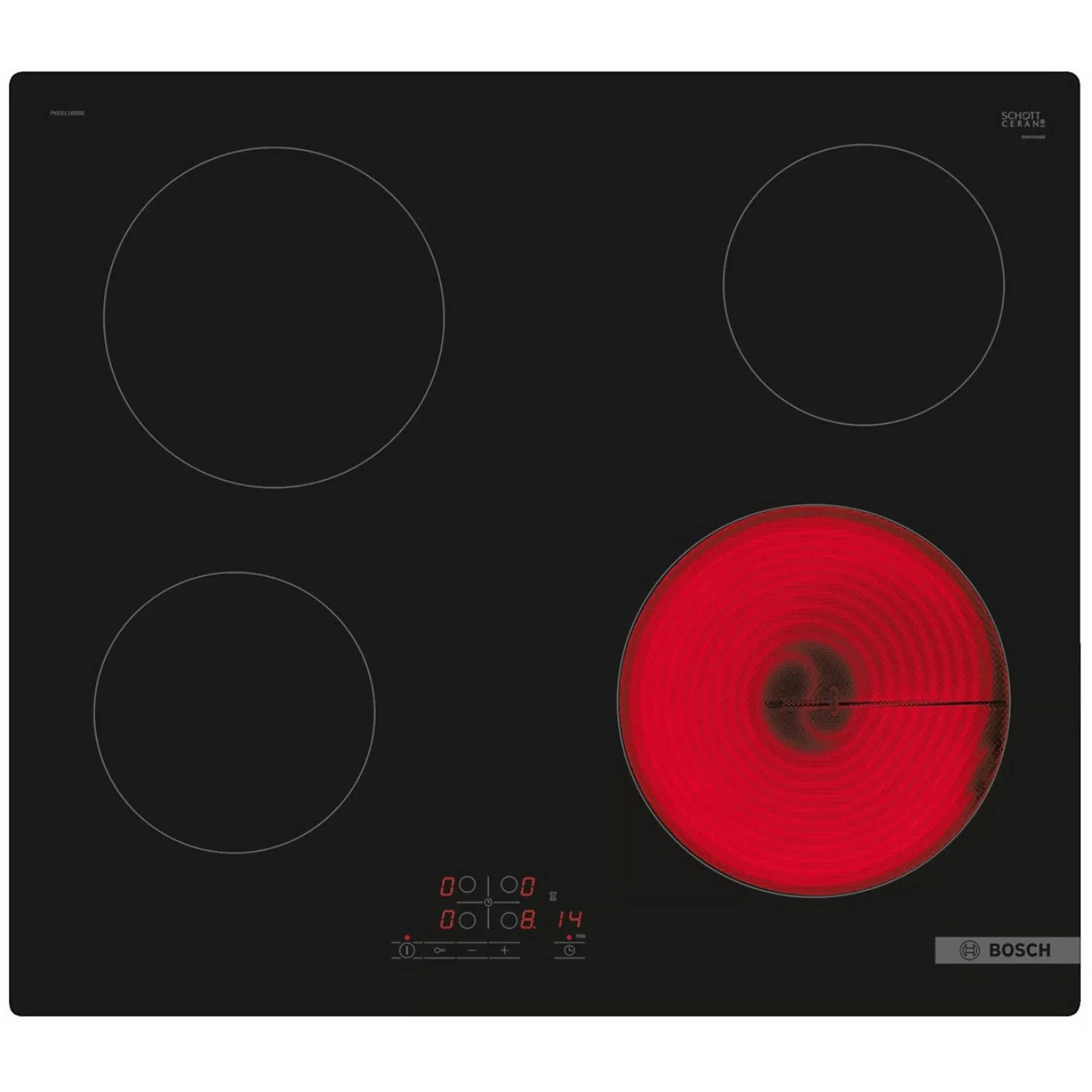 BOSCH PKE611BB2E Electric hob